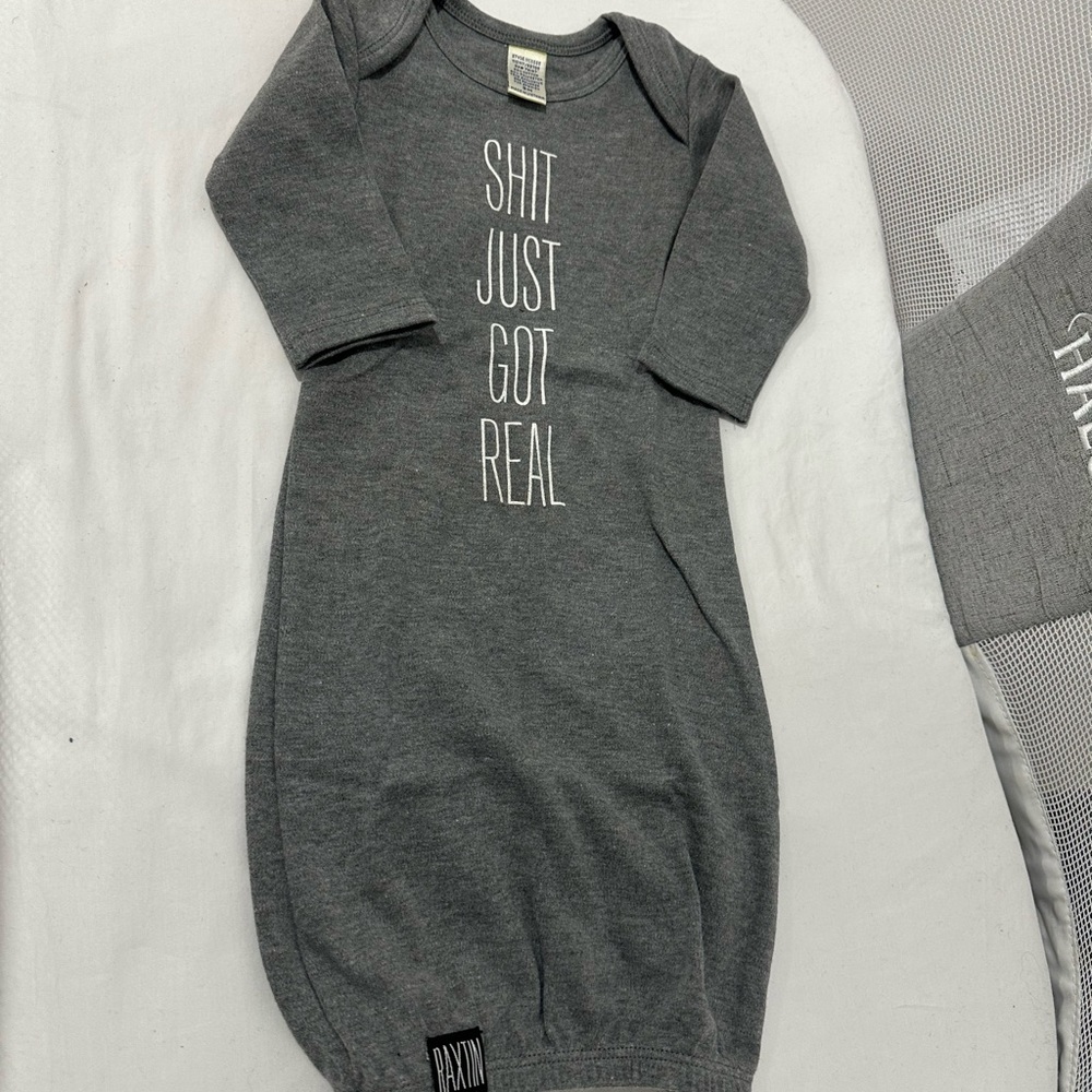 Baby Announcement Gown